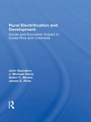 cover image of Rural Electrification and Development